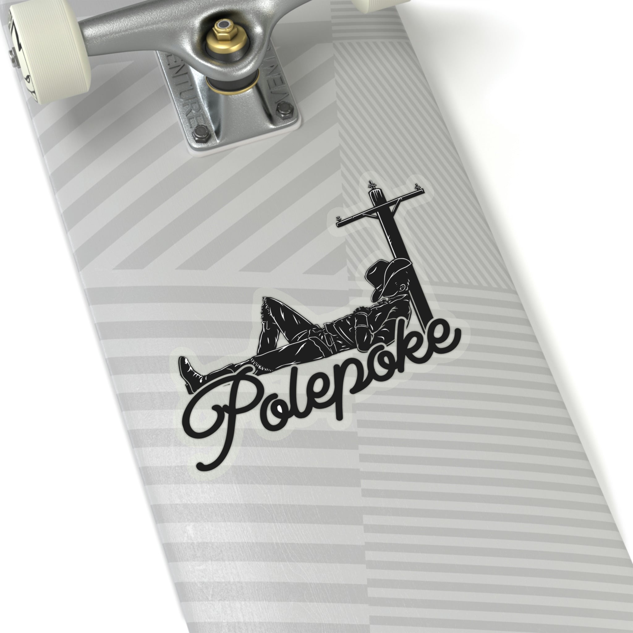 Polepoke Western Lineman Sticker