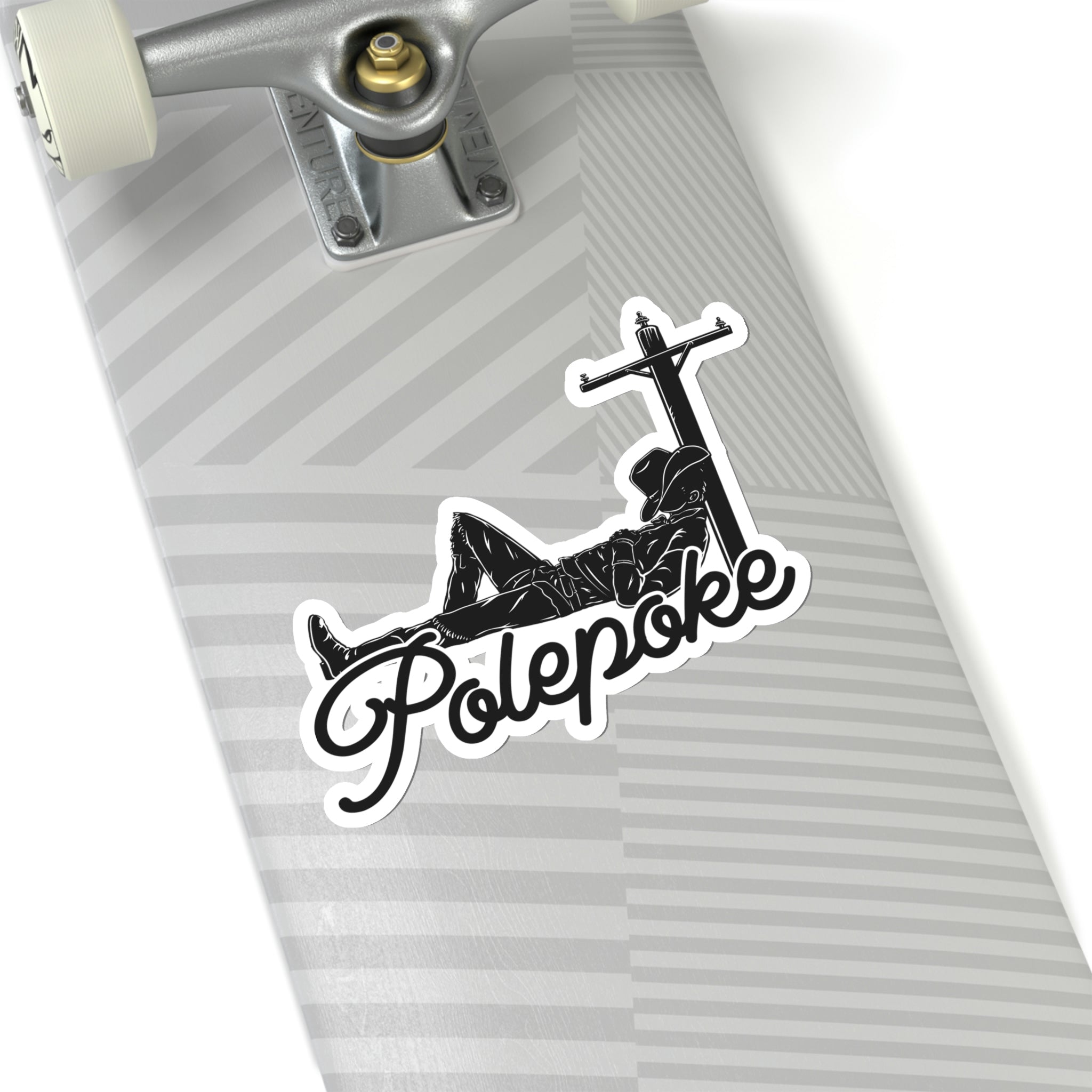 Polepoke Western Lineman Sticker